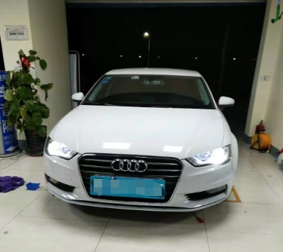 奧迪A3車燈升級(jí)方案